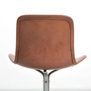 Set of 4 Scandinavian chairs model PK9 original edition K. Christiansen