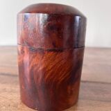 Wooden box with lid