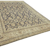 1980s 277 cm x 393 cm beige wool carpet