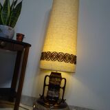 Large vintage floor lamp, 132 cm