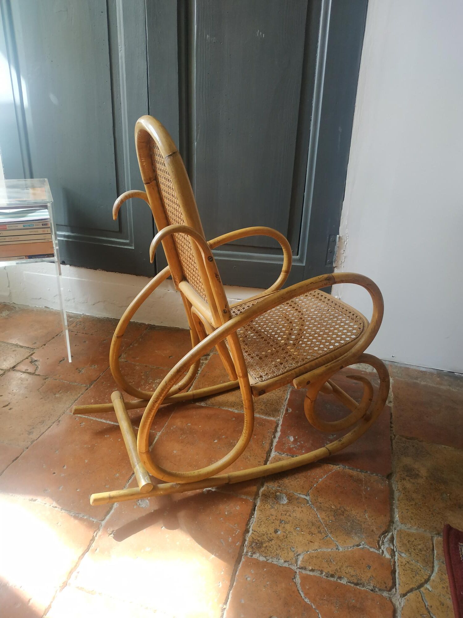 Vintage children's rocking chair