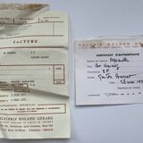 Watercolor Painting Gaston Barret (1910-1991) Marine Ar Harnog