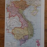 Lithograph on Indochina
