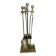 Nécessaire de cheminée en laiton