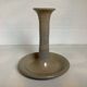 Beige and blue ceramic candlestick
