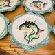 Fish-decorated service