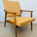 Fully Restored Vintage Armchair from Czechoslovakia 1960’s