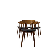 6 Fontania chairs attributed to Baumann – 1960s