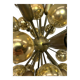 Atomic Suspension in Brass German Mid-Century by Dorothee Becker
