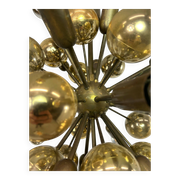 Atomic Suspension in Brass German Mid-Century by Dorothee Becker