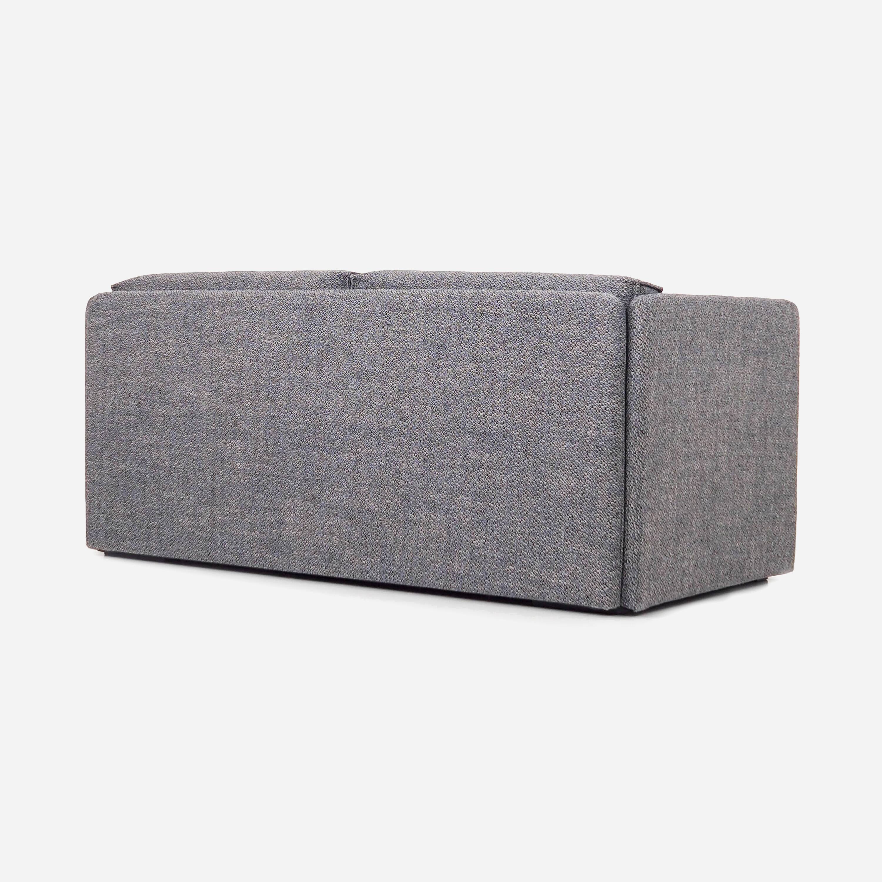 Sofa HAGA gris mélangé, design scandinave