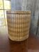 Vintage 1950s green khaki enamelled flour container - decorative metal kitchen box.