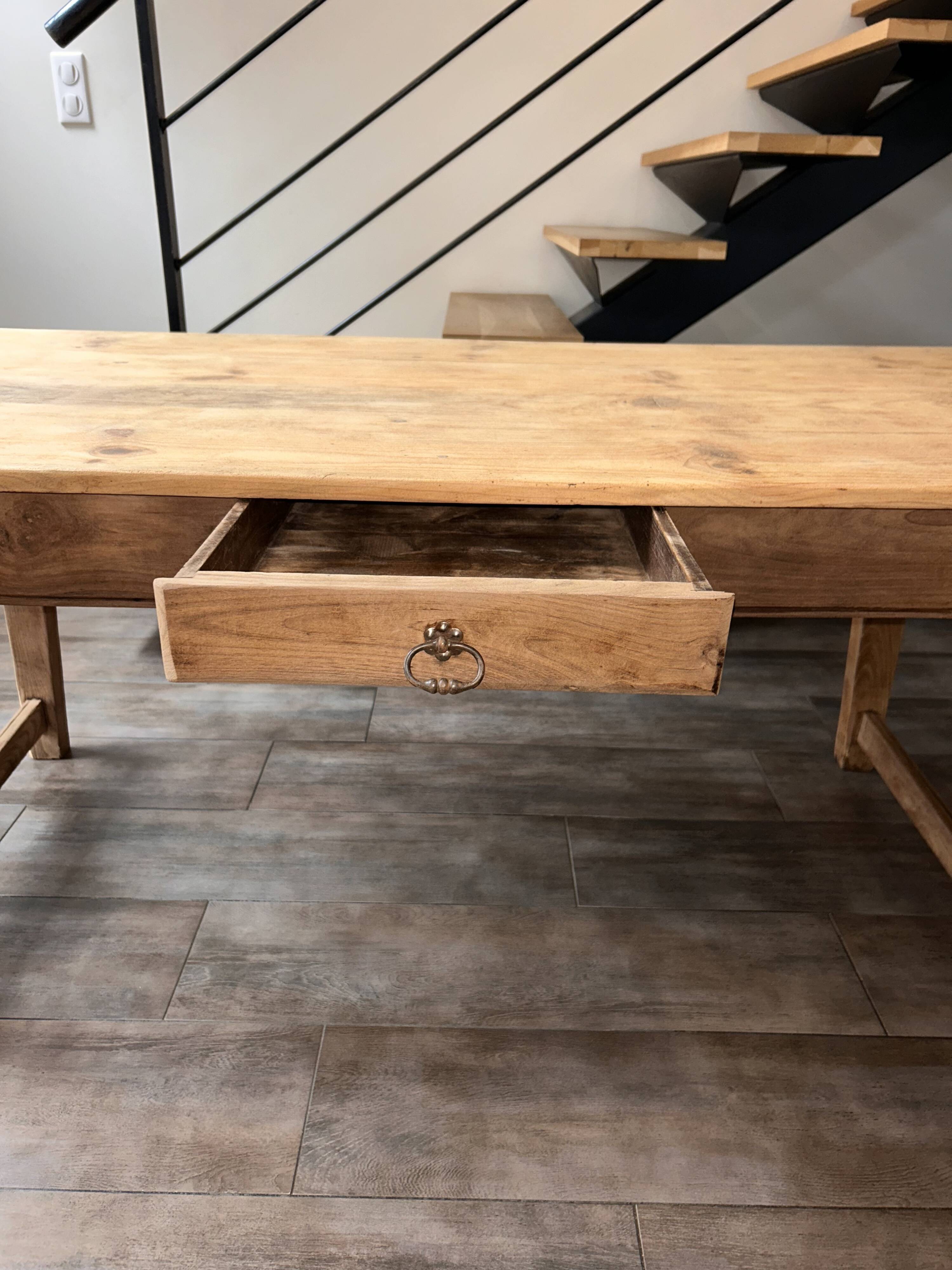 Renovated farmhouse table