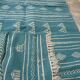 Kilim blue and white handmade  95x140cm