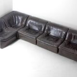 Large De Sede 'DS-46' Modular Sofa with armchair, Switzerland 1970s