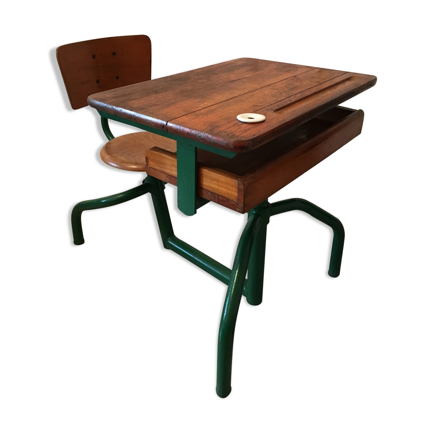 Old school desk desk