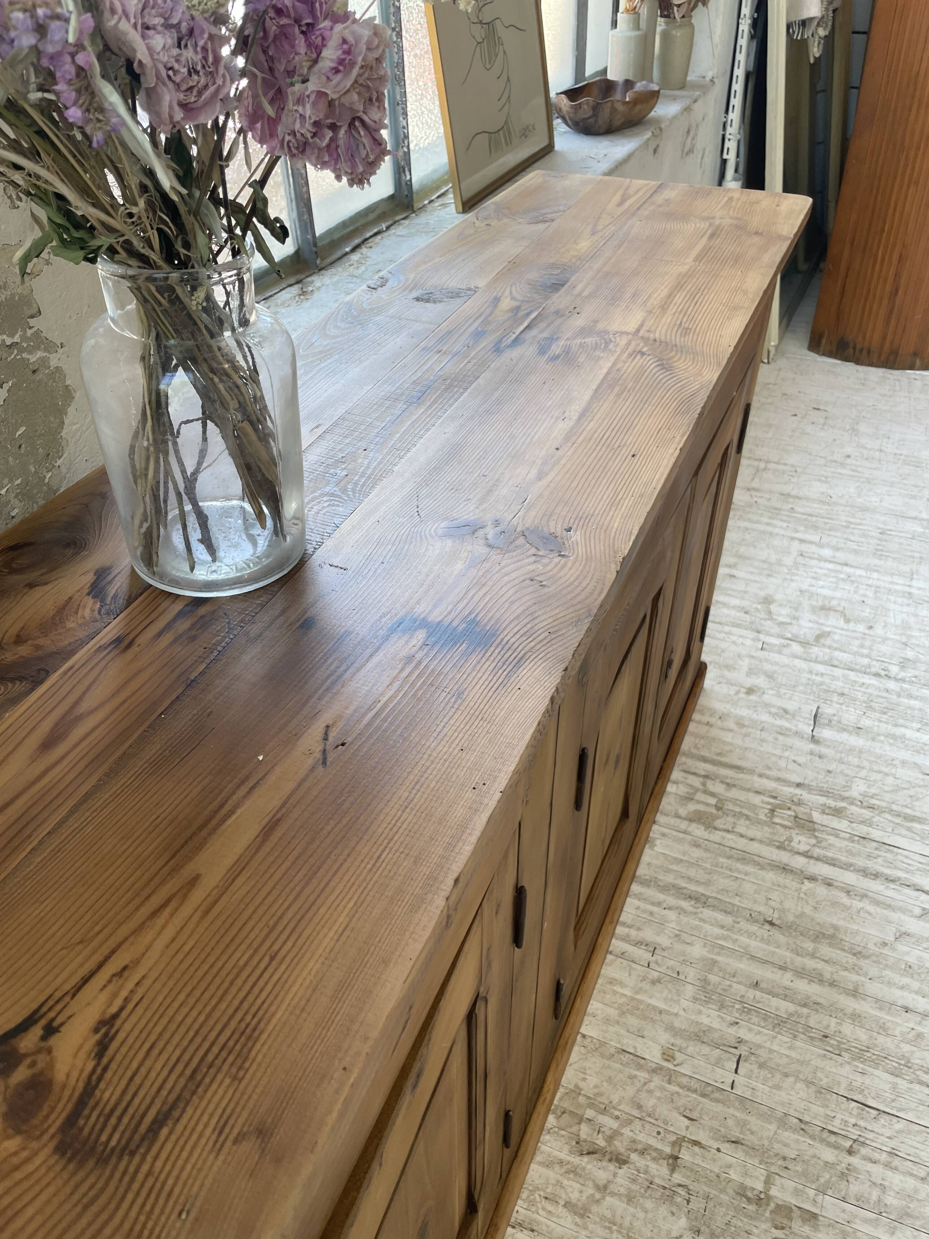 2m pine craft furniture sideboard