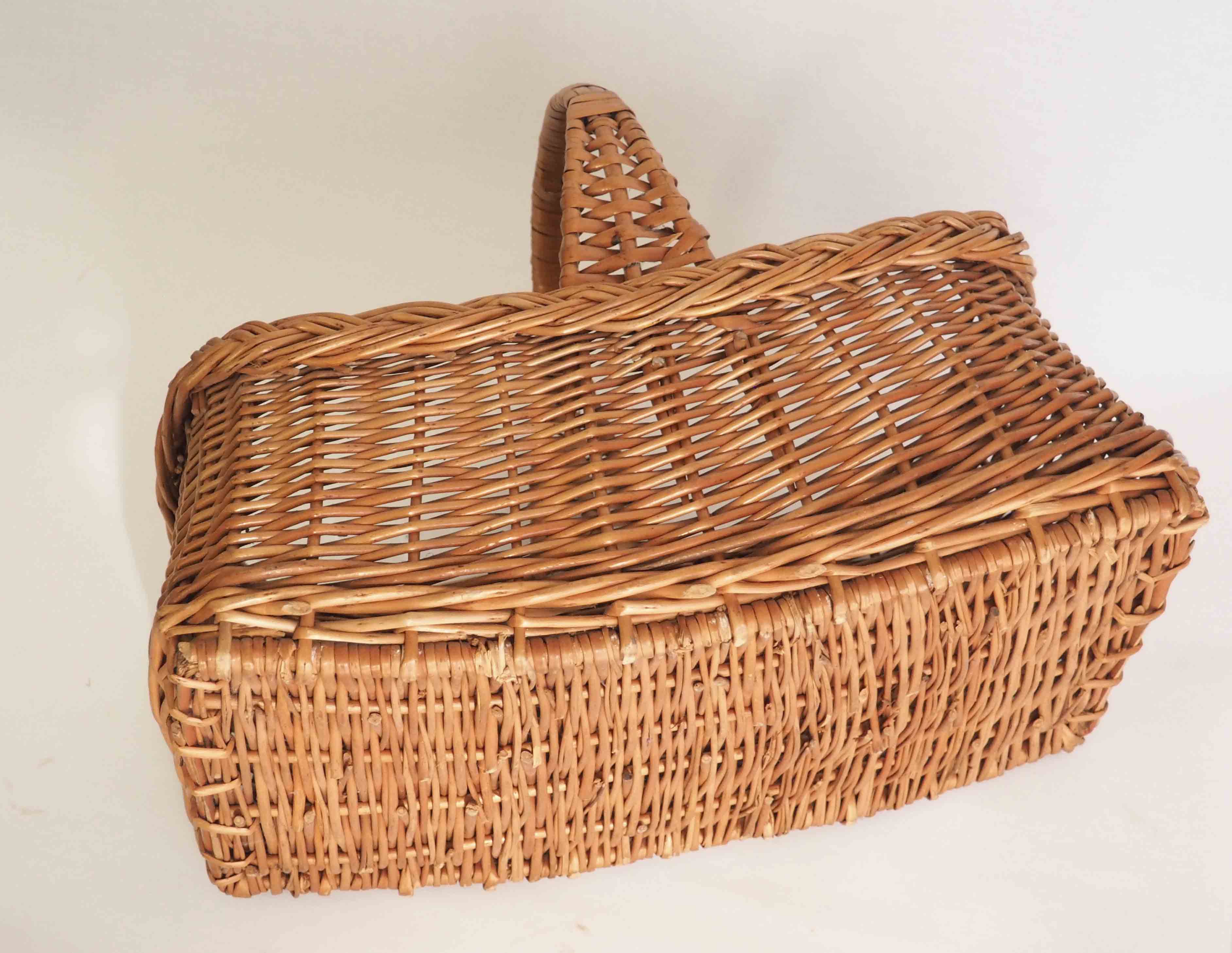Old wicker basket