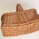 Old wicker basket