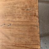 Old rectangular table - 1M40 - 2 drawers