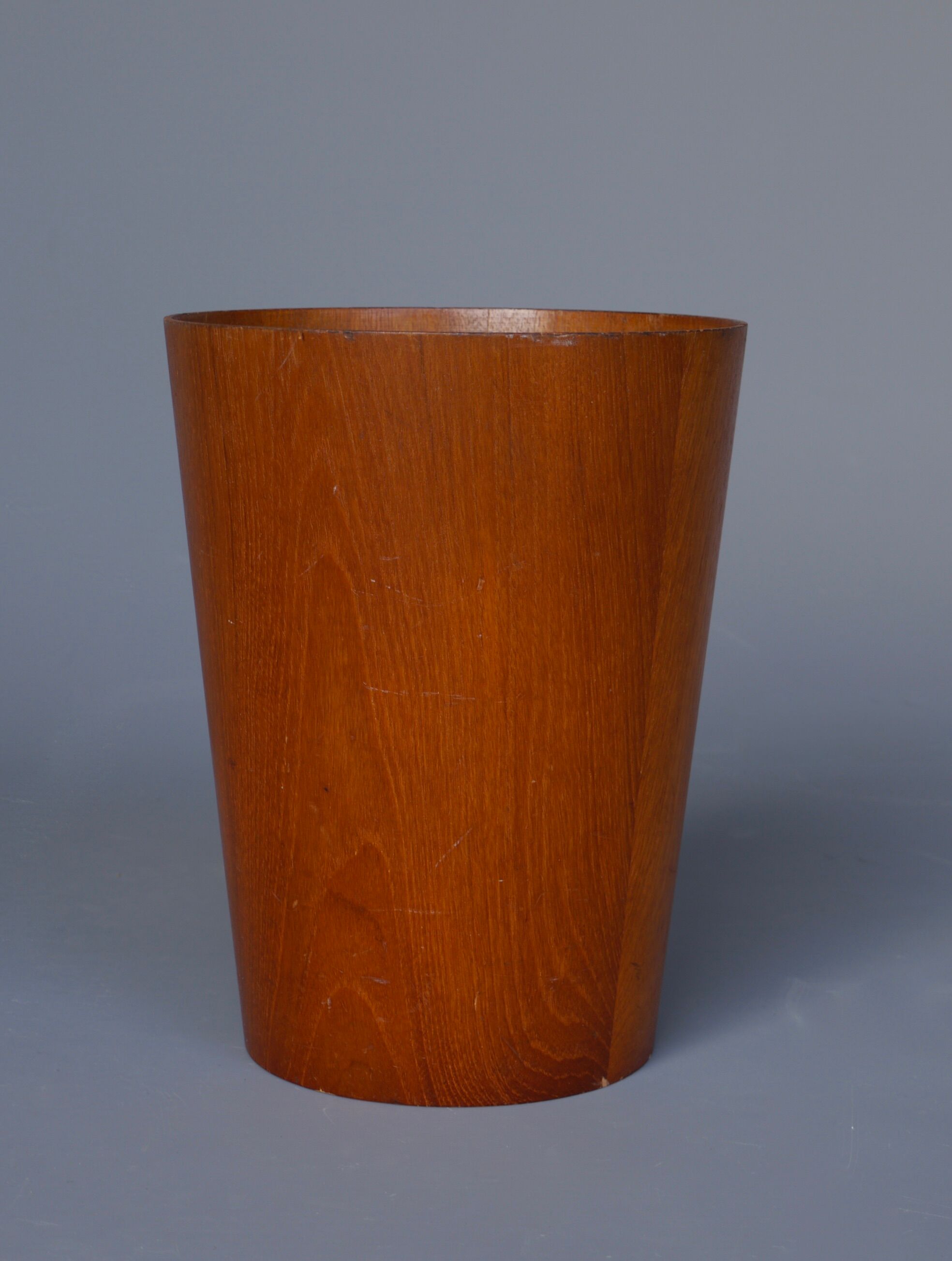 Swedish Teak Wastepaper bin by Martin Åburg for Servex