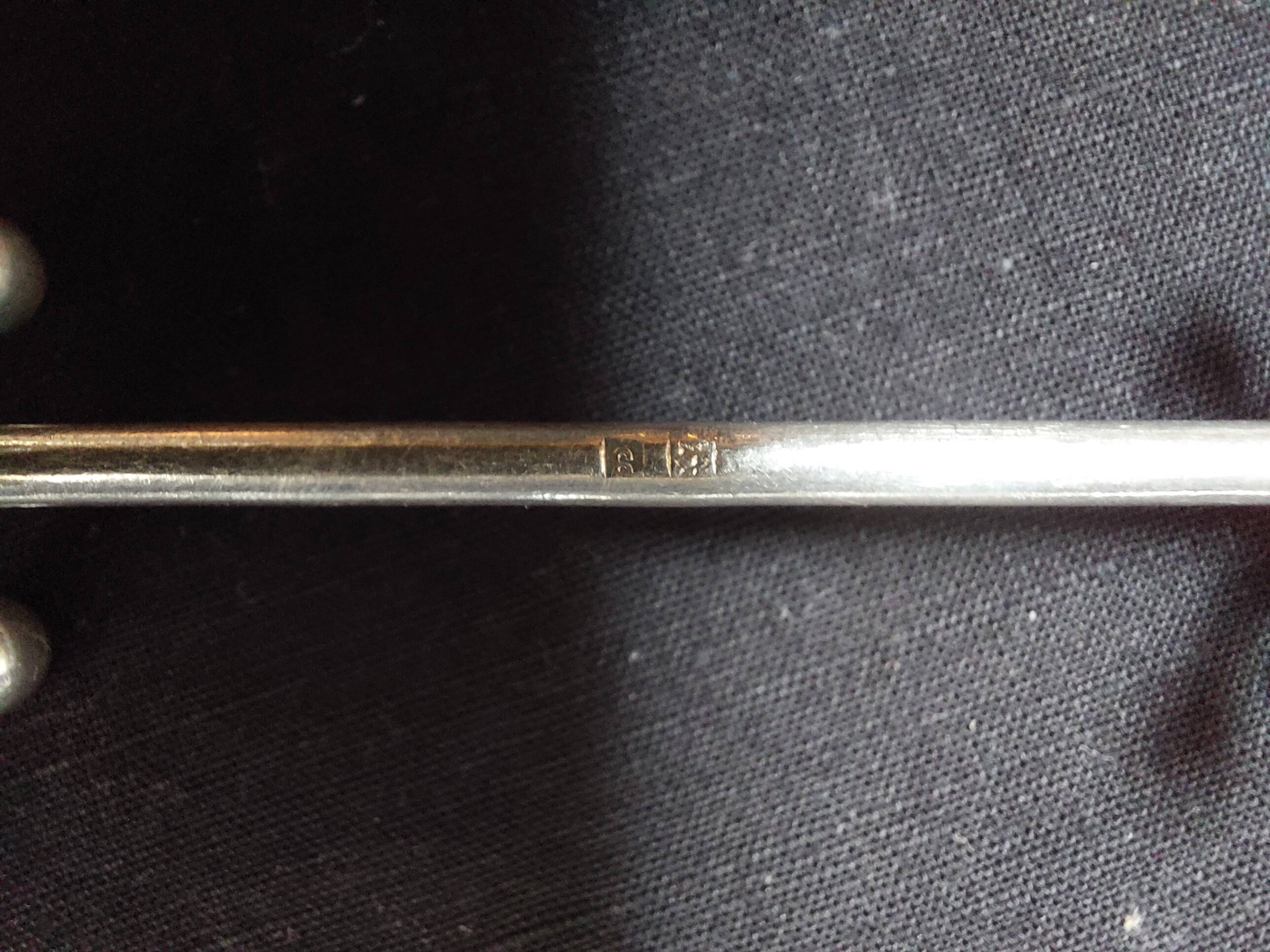 17 porte-couteaux Christofle en métal argenté modèle Atonium
