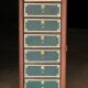 Elegant notary's cardboard box in mahogany, early 20th century.