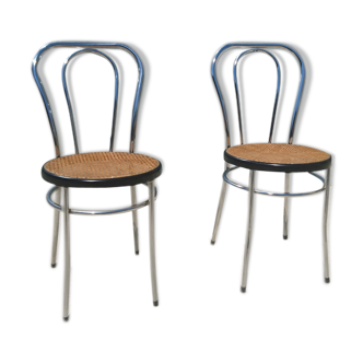 Paire de chaises vintage