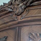 Armoire, penderie style Louis XV
