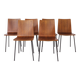 Set of 6 Plywood Vintage Chairs 1960s - German Design