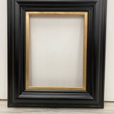 Black frame and vintage gold