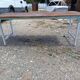 Table Insutrielle en Aluminium et Bois