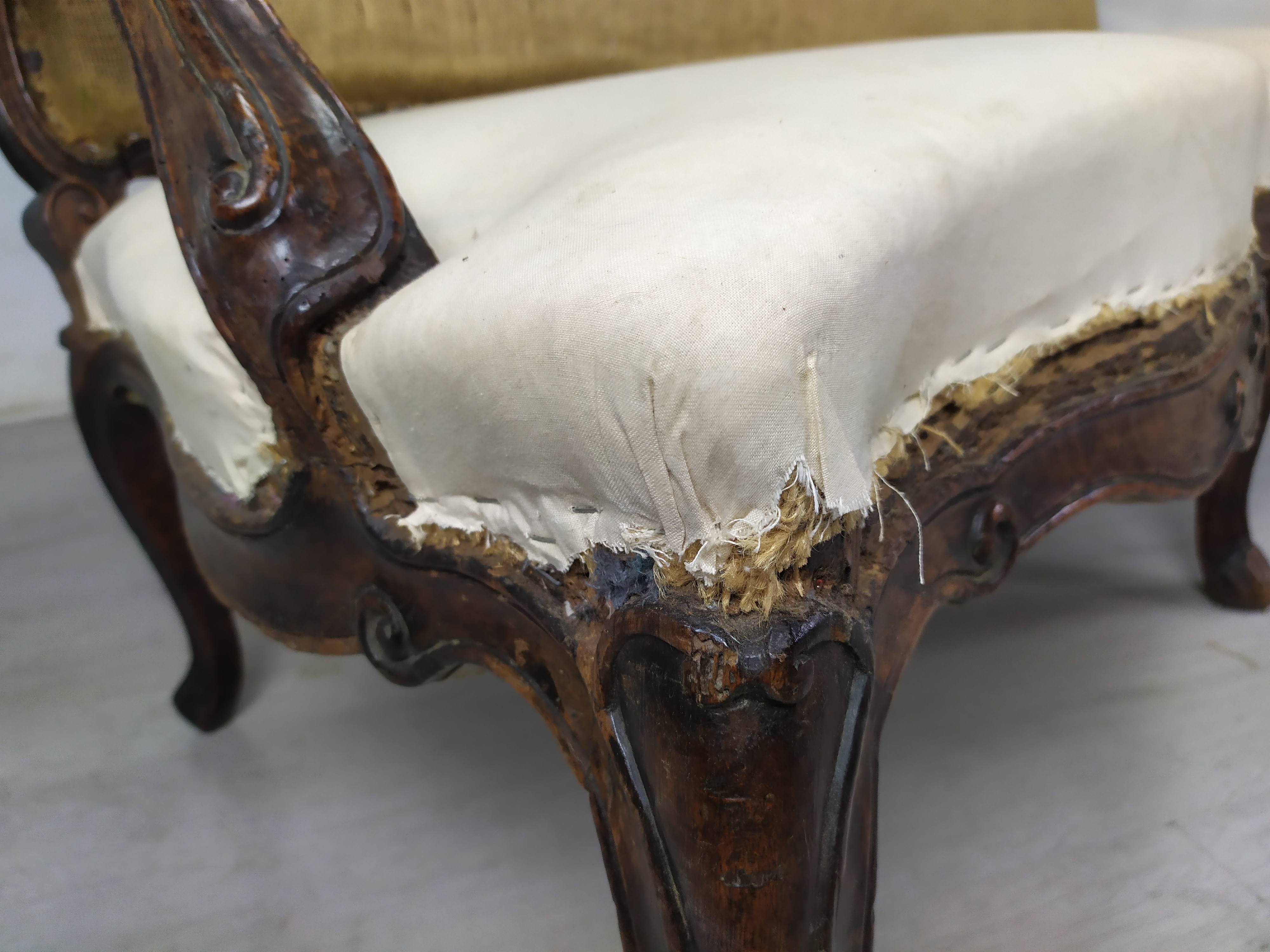 Vintage Louis XV sofa