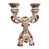 Candle holder with 2 lights "Strasbourg" Henri Chaumeil