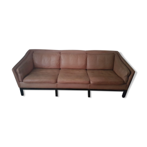 Canapé en cuir coloris