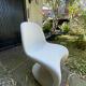 Authentic white Panton chairs by Vitra – Design by Verner Panton