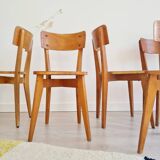 Honey wood bistro chair series