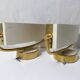 Pair of Jacques Biny mid-century design wall sconces