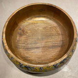 Wooden salad bowl