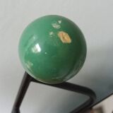 Vestiaire porte manteau boules de billard et miroir style Roger Feraud