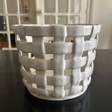 woven ceramic flowerpot