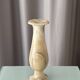 Vintage Italian Onyx Marble Vase – 25 cm – Honey & Cream Stone