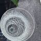 6 anciens verres à vin en cristal taillé
