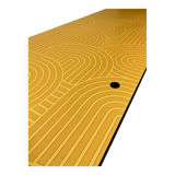 Low yellow coffe table
