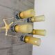 Suspension icon with 5 lamps, "Space Age" style from the 70s.