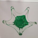 Art glass cup in the style of Josef Hospodka's creations for the v