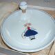 Baby Dior Hoop Little Girl Plate
