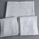 wedding set: sheet and 2 CS monogram pillowcases