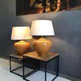 2 Francois Chatain tablelamp 1970s