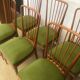 Ensemble de 6 chaises et 2 fauteuils de Charles Ramos